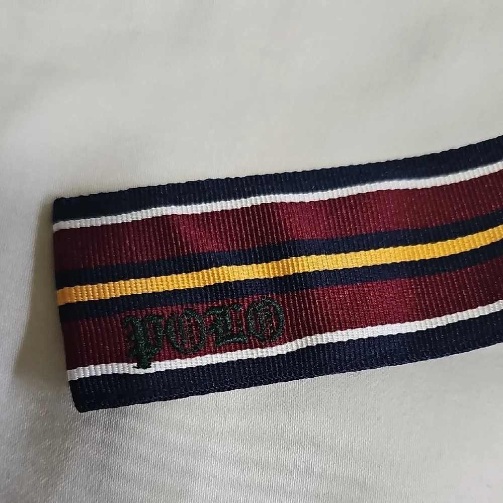 Polo by Ralph Lauren Multicolor Striped Belt_2